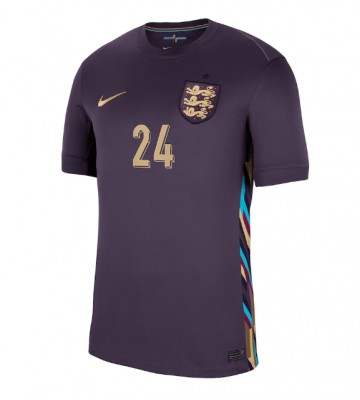 England Cole Palmer #24 Udebanetrøje EM 2024 Kortærmet